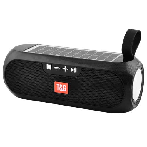 Портативная колонка TG182, Bluetooth, радио, Power Bank, speakerphone, солнечная панель, черный
Портативная колонка TG182, Bluetooth, радио, Power Bank, speakerphone, солнечная панель, черный
