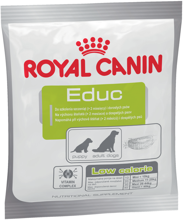 Royal Canin Educ Лакомство для поощрения при обучении и дрессировке щенков и взрослых собак 50 г
Royal Canin Educ Лакомство для поощрения при обучении и дрессировке щенков и взрослых собак 50 г