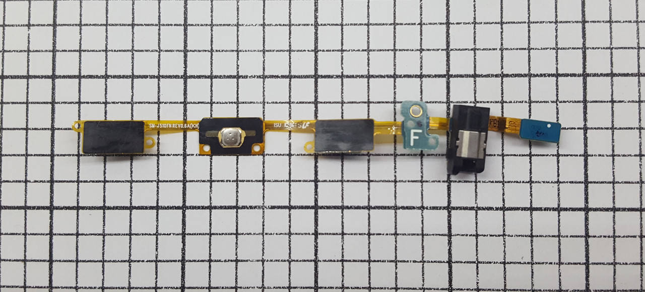 Шлейф (Flat cable) Samsung J510H Galaxy J5 (2016) с кнопкой меню для телефона Б/У!!! ORIGINAL
Шлейф (Flat cable) Samsung J510H Galaxy J5 (2016) с кнопкой меню для телефона Б/У!!! ORIGINAL