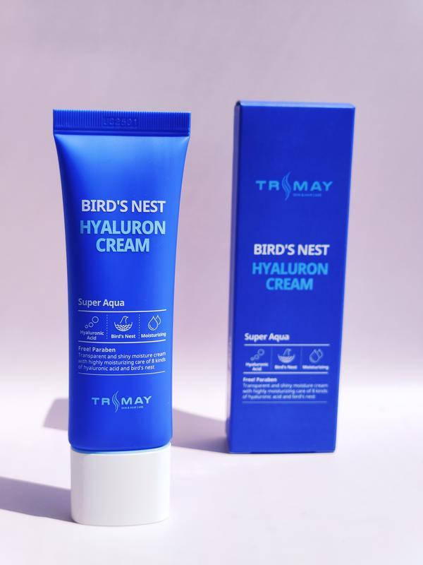 Крем с гиалуроновой кислотой и экстрактом ласточкиного гнезда Trimay Bird’s Nest Hyaluronic Cream 50 мл
Крем с гиалуроновой кислотой и экстрактом ласточкиного гнезда Trimay Bird’s Nest Hyaluronic Cream 50 мл