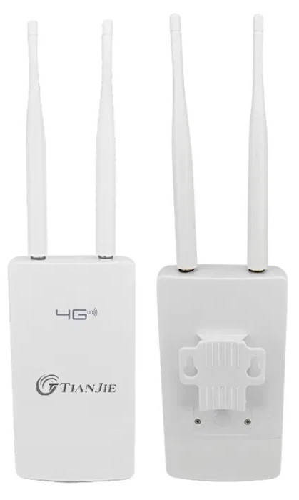 Внешний 4G модем с встроенным Wi-Fi роутером и двумя антеннами на 8dbi с креплением на мачту и POE
Внешний 4G модем с встроенным Wi-Fi роутером и двумя антеннами на 8dbi с креплением на мачту и POE