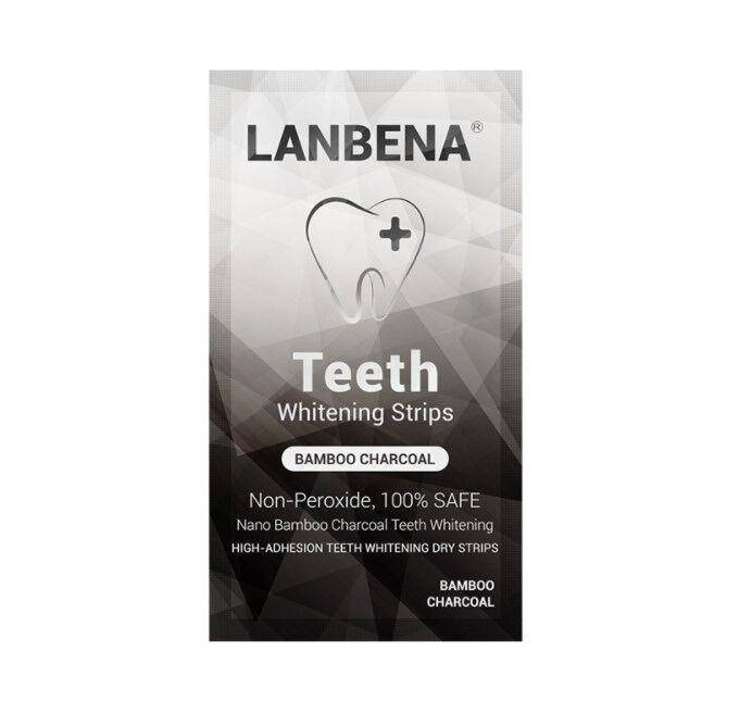 Отбеливающие полоски для зубов с бамбуковым углем Lanbena Teeth Whitening Strips Bamboo Charcoal, 2шт
Отбеливающие полоски для зубов с бамбуковым углем Lanbena Teeth Whitening Strips Bamboo Charcoal, 2шт