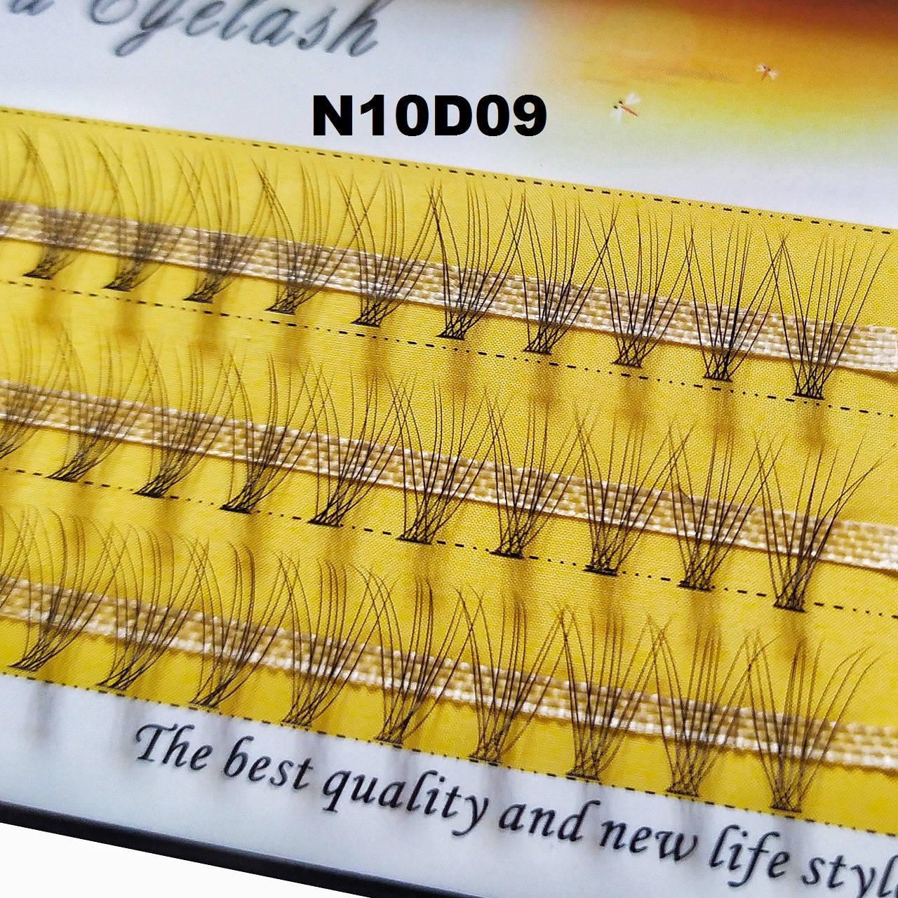 Ресницы Nesura Eyelash 10D, 9 мм, изгиб D, 0,10, 60 пучков Несура пучки ресниц, пучок, Черный
Ресницы Nesura Eyelash 10D, 9 мм, изгиб D, 0,10, 60 пучков Несура пучки ресниц, пучок, Черный