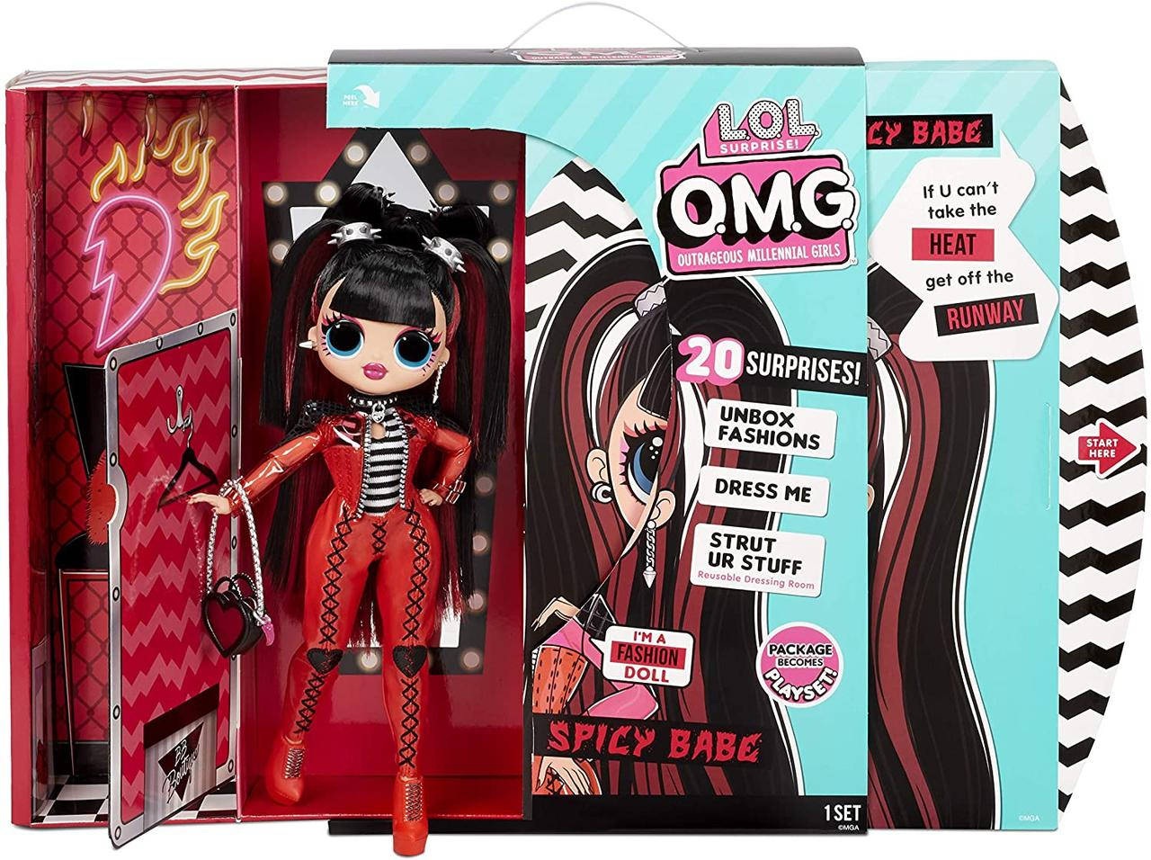Кукла ЛОЛ Сюрприз ОМГ Крошка Спайси - Перчик Перчинка LOL Surprise OMG Spicy Babe (MGA Entertainment) 572770EU
Кукла ЛОЛ Сюрприз ОМГ Крошка Спайси - Перчик Перчинка LOL Surprise OMG Spicy Babe (MGA Entertainment) 572770EU