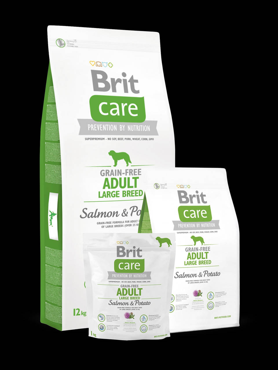 Корм Brit Care Grain-free Adult Large Breed Salmon с лососем для взрослых собак крупных пород. Упаковка 12 кг
Корм Brit Care Grain-free Adult Large Breed Salmon с лососем для взрослых собак крупных пород. Упаковка 12 кг