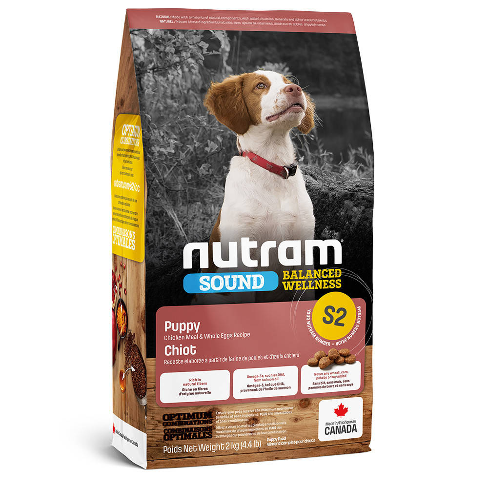 Сухой корм Nutram S2 Sound Balanced Wellness Natural Puppy 2 кг для щенков мелких и средних пород
Сухой корм Nutram S2 Sound Balanced Wellness Natural Puppy 2 кг для щенков мелких и средних пород