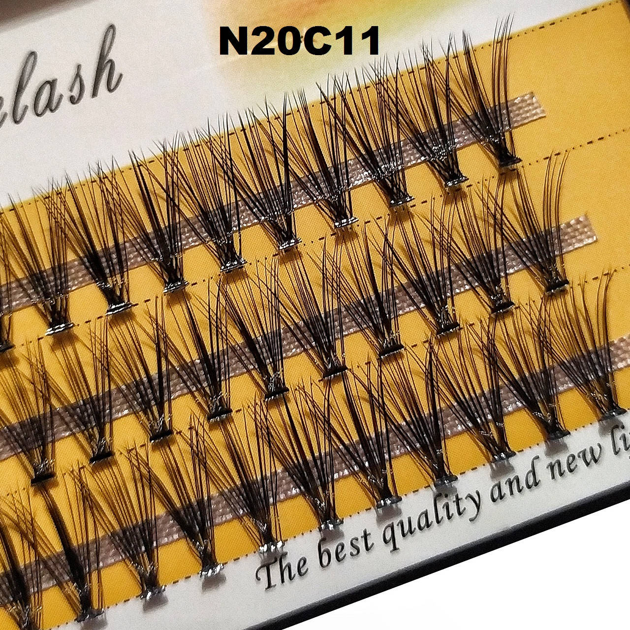 Ресницы Nesura Eyelash 20D, 11 мм, изгиб C, 0,07, 60 пучков Несура накладные ресницы, Черный
Ресницы Nesura Eyelash 20D, 11 мм, изгиб C, 0,07, 60 пучков Несура накладные ресницы, Черный