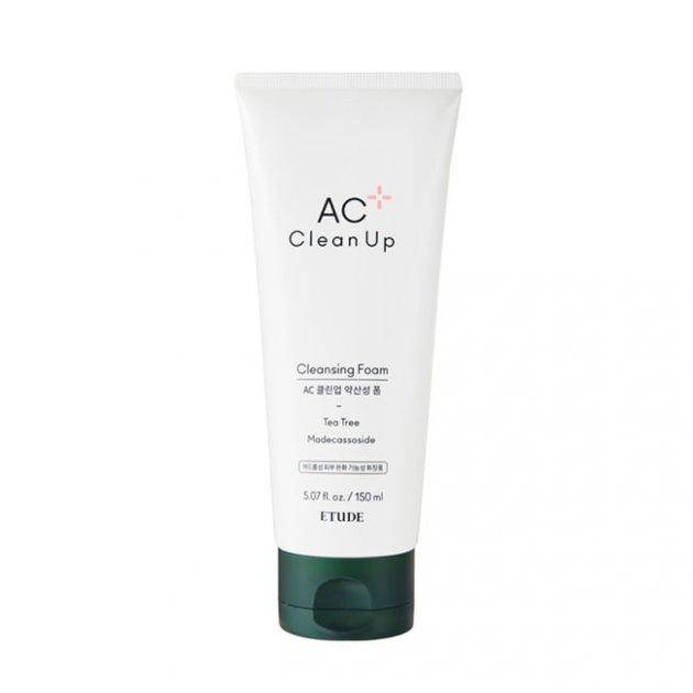 Очищающая пенка для проблемной кожи Etude House AC Clean Up Daily Acne Cleansing Foam 150 мл
Очищающая пенка для проблемной кожи Etude House AC Clean Up Daily Acne Cleansing Foam 150 мл