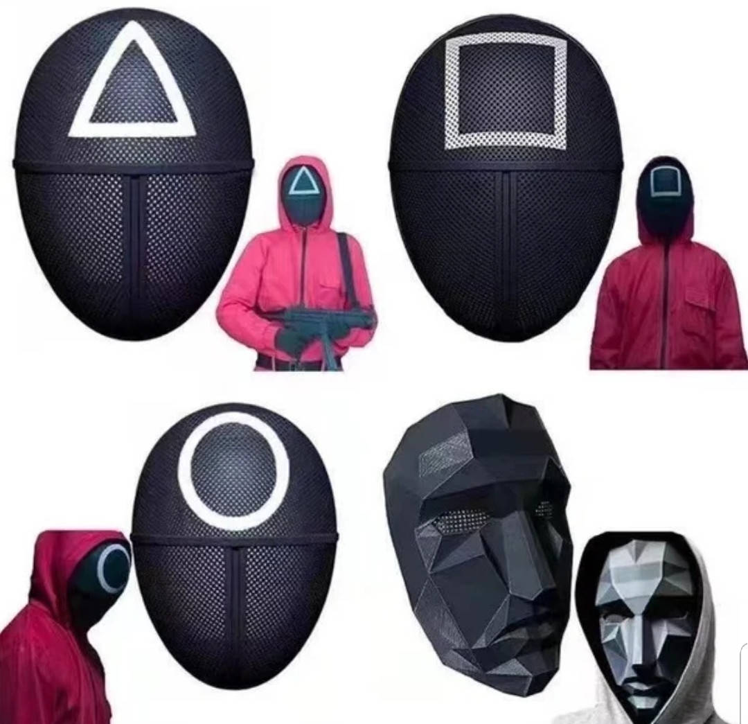 Маска Игра в Кальмара 3d маска
Маска Игра в Кальмара 3d маска