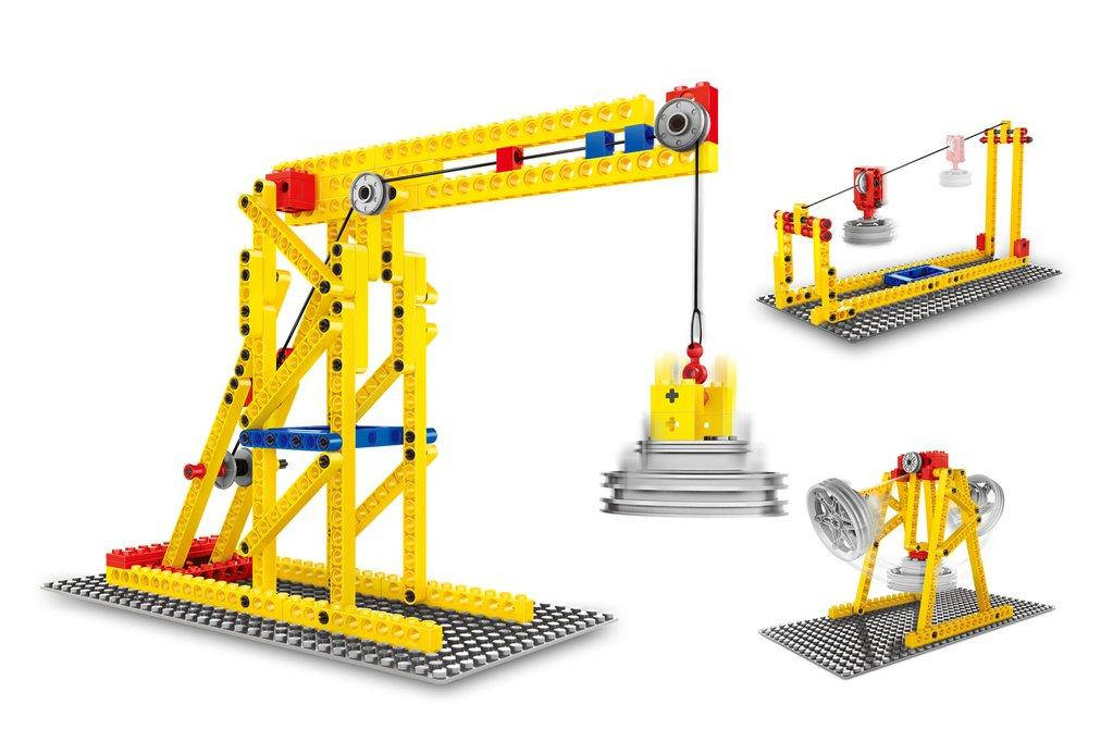 Конструктор механический Кран 3в1 Wange 3901 Mechanical engineering Ванге 165 дет тросы детский развивающий, Желтый
Конструктор механический Кран 3в1 Wange 3901 Mechanical engineering Ванге 165 дет тросы детский развивающий, Желтый