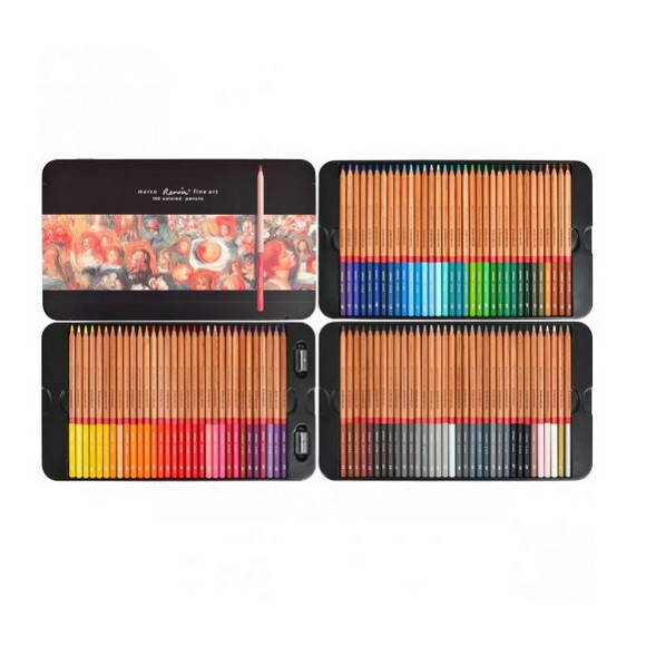 Цветные карандаши MARCO (Марко) Renoir Fine Art 100ТN, Подарочный набор 100 цветов, Разные цвета
Цветные карандаши MARCO (Марко) Renoir Fine Art 100ТN, Подарочный набор 100 цветов, Разные цвета