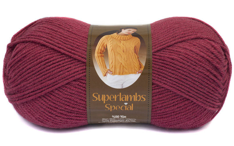Nako Superlambs Special темная фуксия № 1001