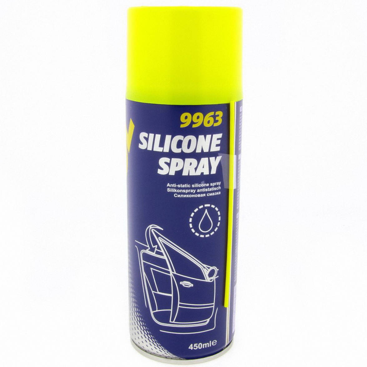 Смазка силиконовая Mannol 9963 SILICONE SPRAY 450мл аэрозоль для авто и резиновых уплотнителей
Смазка силиконовая Mannol 9963 SILICONE SPRAY 450мл аэрозоль для авто и резиновых уплотнителей