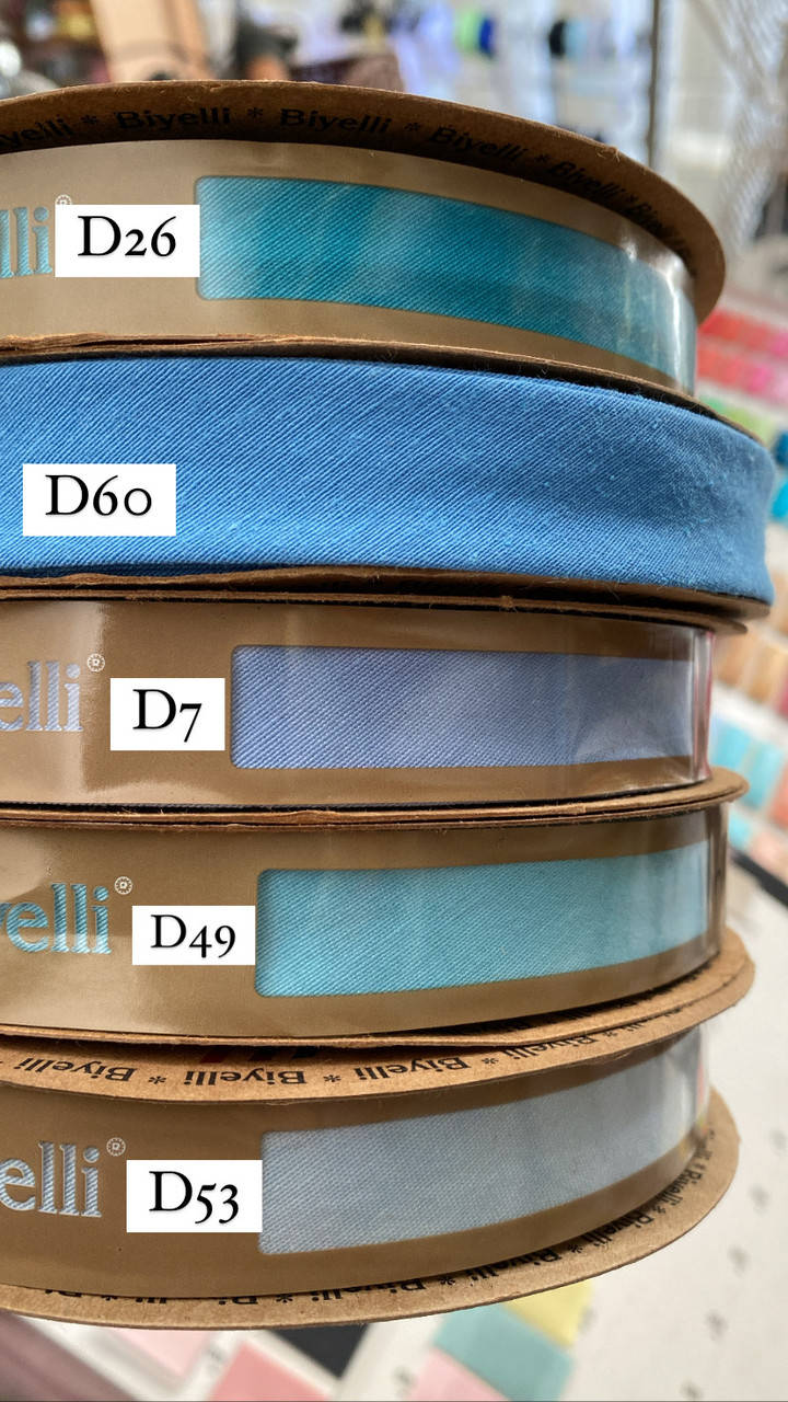 Косая бейка хб голубая 20мм, Голубой
Косая бейка хб голубая 20мм, Голубой