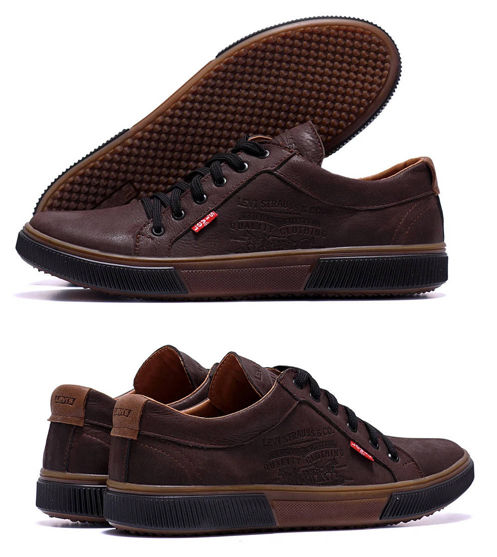 Мужские кожаные кеды Levis Chocolate Classic, мужские мокасины коричневые, кеды повседневные. Мужская обувь, Коричневый
Мужские кожаные кеды Levis Chocolate Classic, мужские мокасины коричневые, кеды повседневные. Мужская обувь, Коричневый