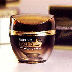 Антивозрастной крем с улиточным муцином с осветляющим эффектом Farm Stay Gold Premium Cream Snail
Антивозрастной крем с улиточным муцином с осветляющим эффектом Farm Stay Gold Premium Cream Snail