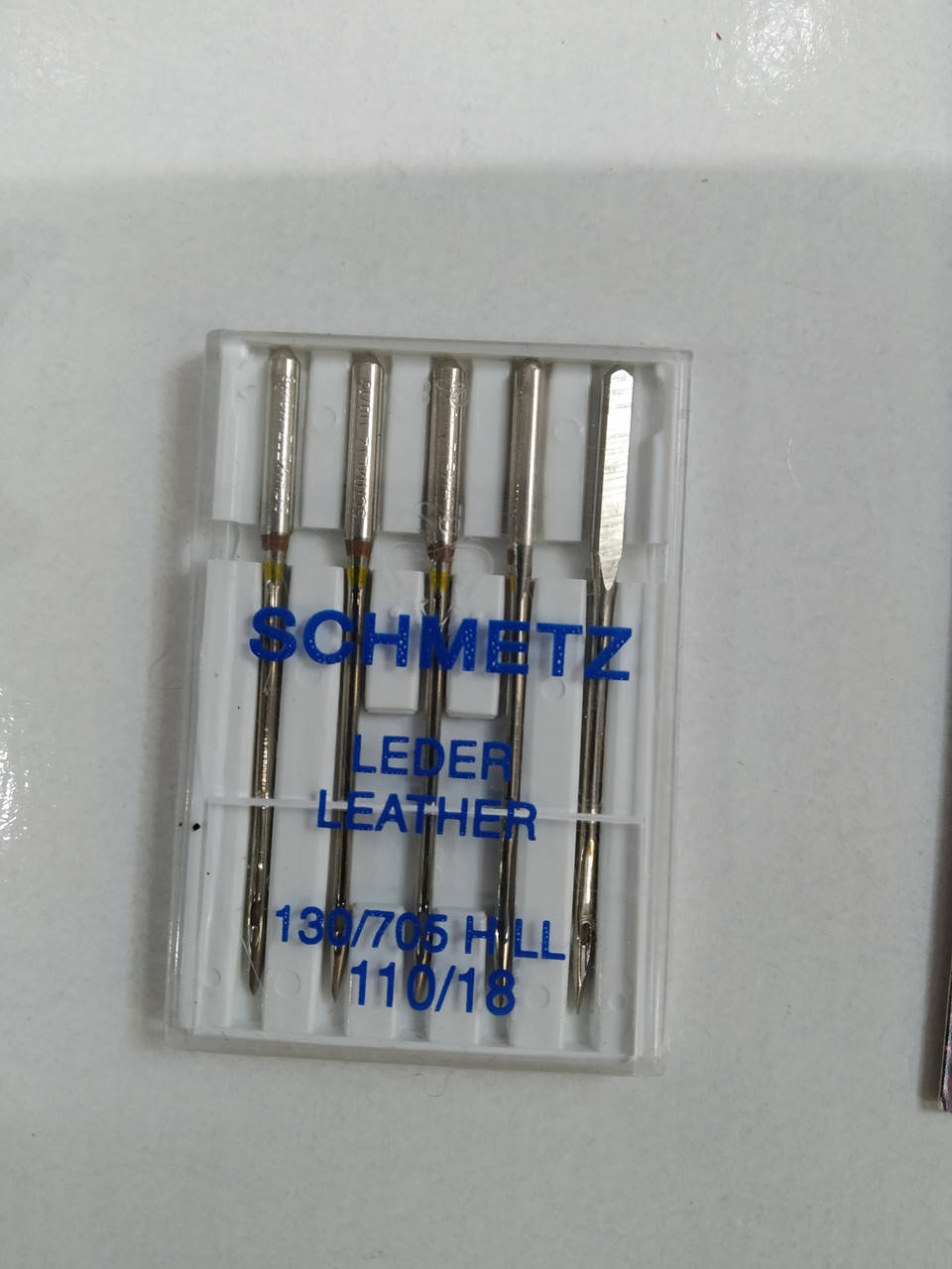 Иглы для кожи #110 (для бытовых швейных машин) 
Иглы для кожи #110 (для бытовых швейных машин)