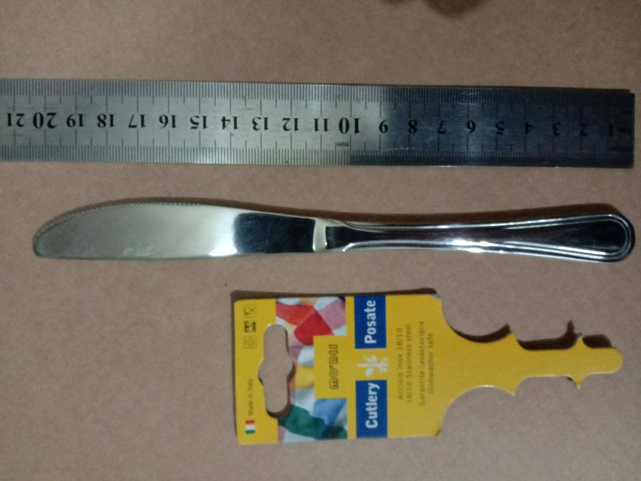 Morinox Bavaria, Нож столовый нержавеющая сталь 18/10 23,5х2,0 см лезвие 11,5 Италия, Стальной
Morinox Bavaria, Нож столовый нержавеющая сталь 18/10 23,5х2,0 см лезвие 11,5 Италия, Стальной