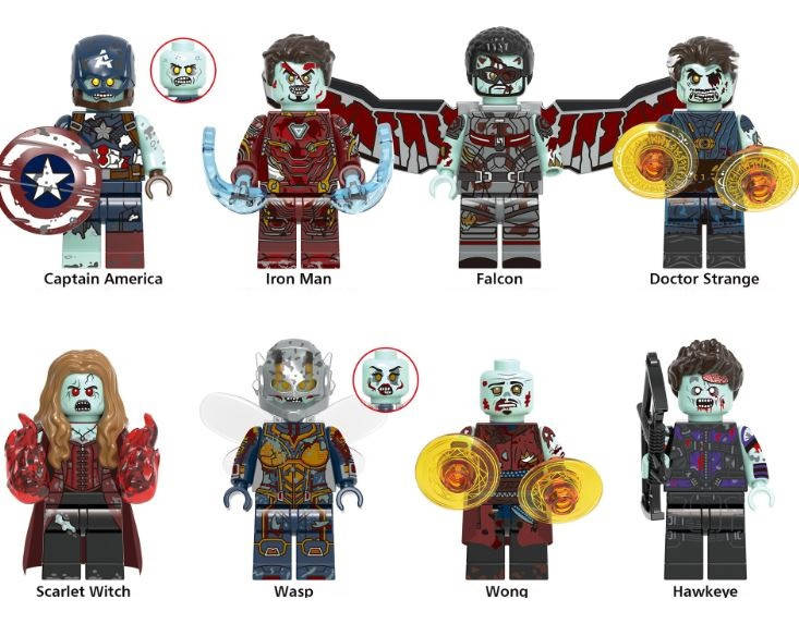 Человечки фигурки Мстители монстры зомби 8 шт, супергерои Marvel DC для лего lego
Человечки фигурки Мстители монстры зомби 8 шт, супергерои Marvel DC для лего lego