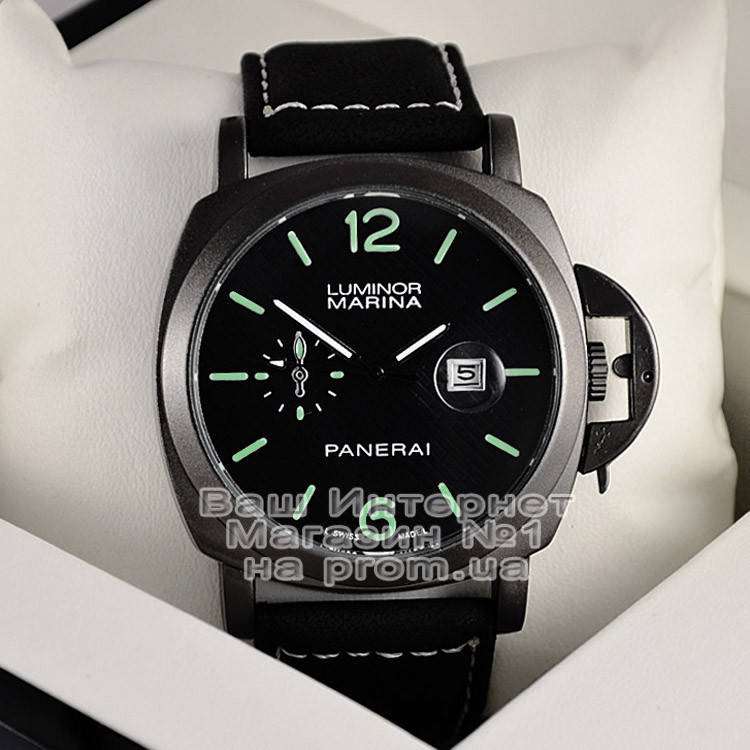 Брендовы часы Officine Panerai Luminor Marina GMT Automatic Ceramic Quartz Black Black Мужские Панераи
Брендовы часы Officine Panerai Luminor Marina GMT Automatic Ceramic Quartz Black Black Мужские Панераи