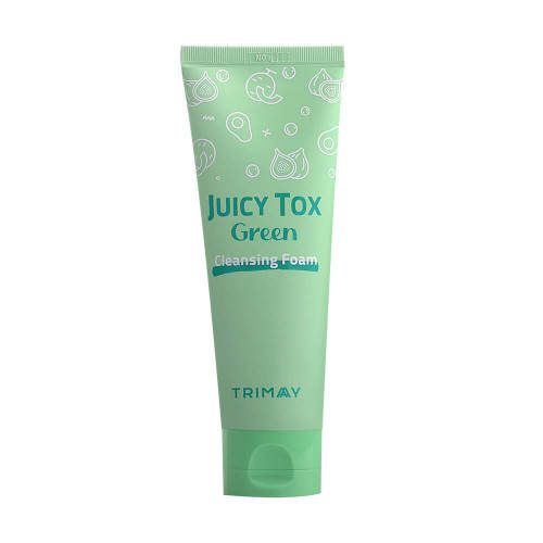 Пенка для умывания с экстрактами авокадо и яблока Trimay Juicy Tox Green Cleansing Foam 120 ml
Пенка для умывания с экстрактами авокадо и яблока Trimay Juicy Tox Green Cleansing Foam 120 ml