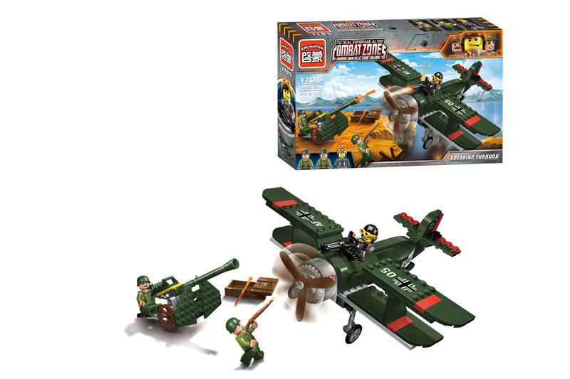 Конструктор Brick 1705 Военный самолет (32) 187 деталей, в коробке
Конструктор Brick 1705 Военный самолет (32) 187 деталей, в коробке