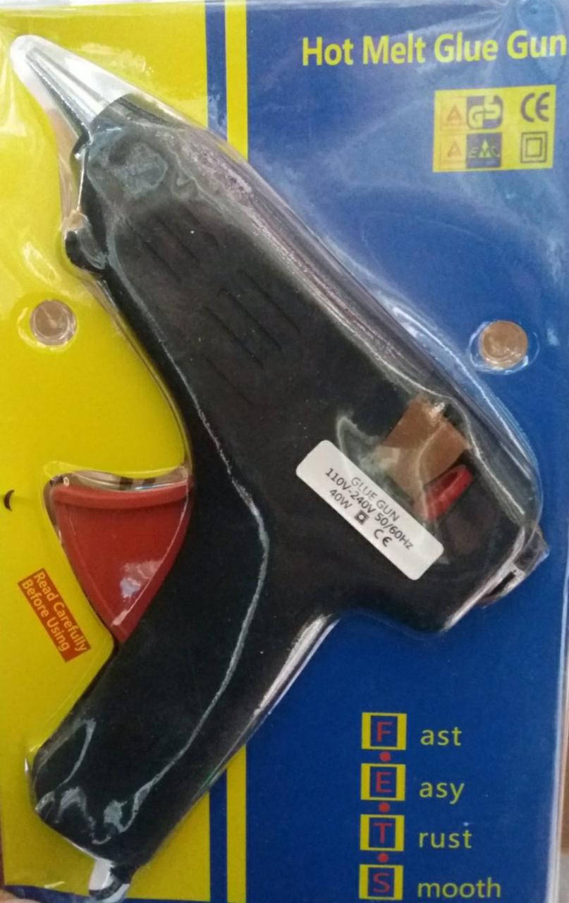 Клеевой пистолет 40 Вт 11мм
Клеевой пистолет 40 Вт 11мм