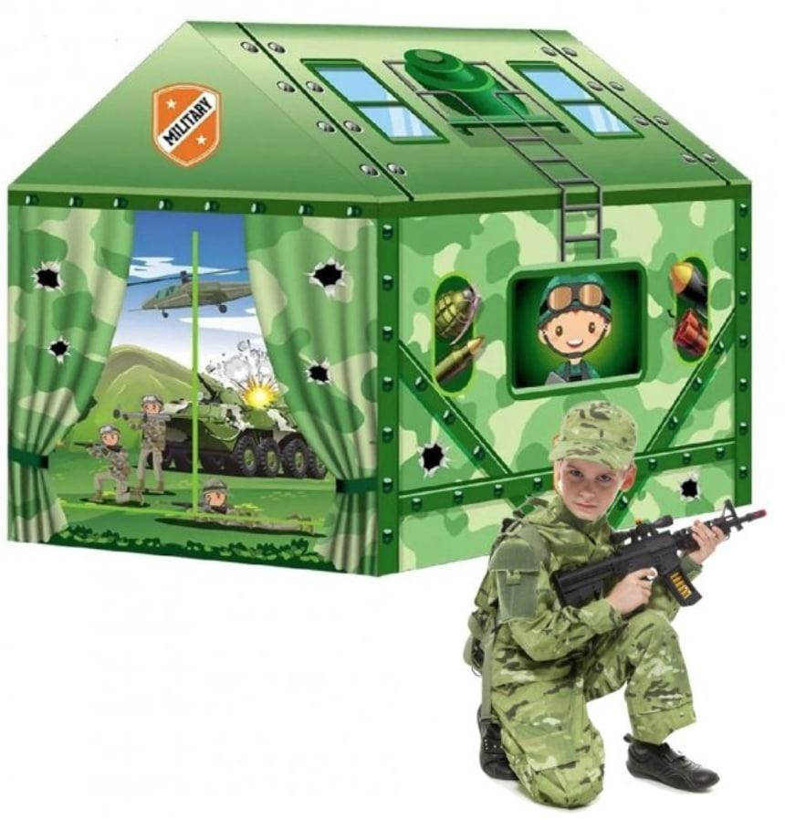 Игровой домик детская палатка для мальчиков Happy kid Military House для дома и улицы Зелёный
Игровой домик детская палатка для мальчиков Happy kid Military House для дома и улицы Зелёный
