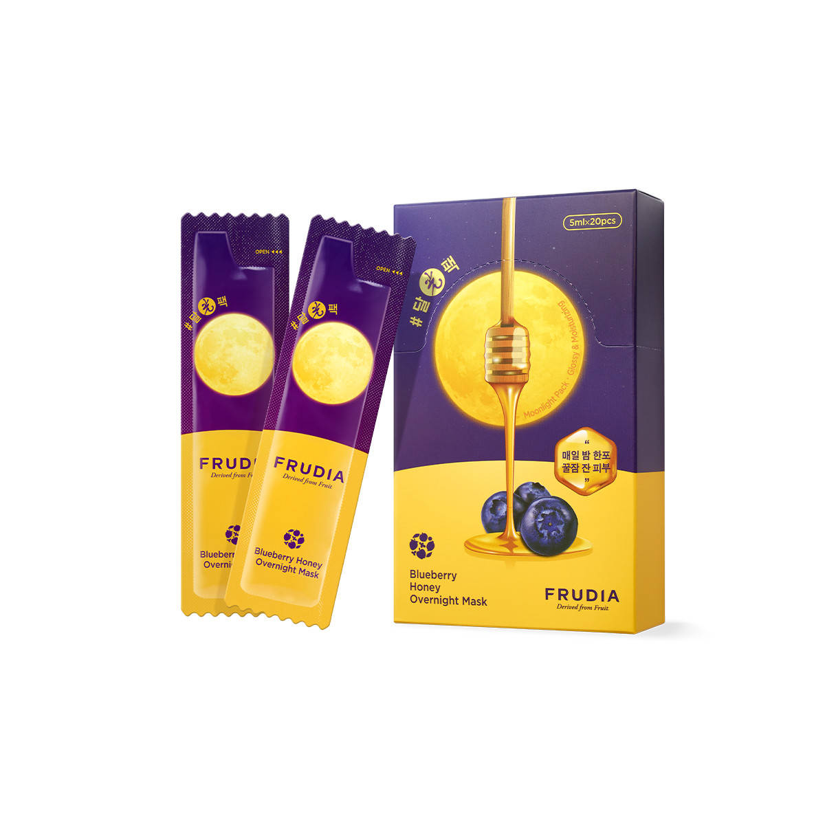 Питательная ночная маска с черникой и медом Frudia Blueberry Honey Overnight Mask, 20 шт
Питательная ночная маска с черникой и медом Frudia Blueberry Honey Overnight Mask, 20 шт