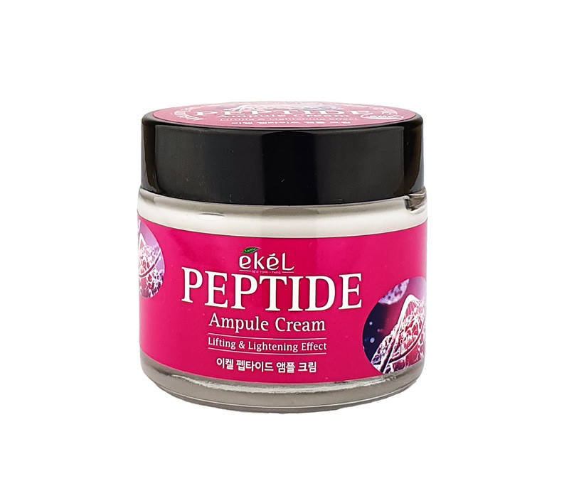 Ekel Peptide Ampule Cream Ампульный Крем с Пептидами 70мл 
Ekel Peptide Ampule Cream Ампульный Крем с Пептидами 70мл