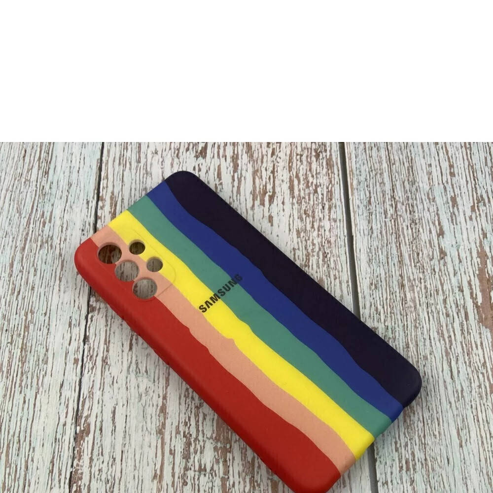 Чехол силиконовый "Silicone Case Rainbow" с закрытым низом для Samsung A52, Разные цвета
Чехол силиконовый "Silicone Case Rainbow" с закрытым низом для Samsung A52, Разные цвета