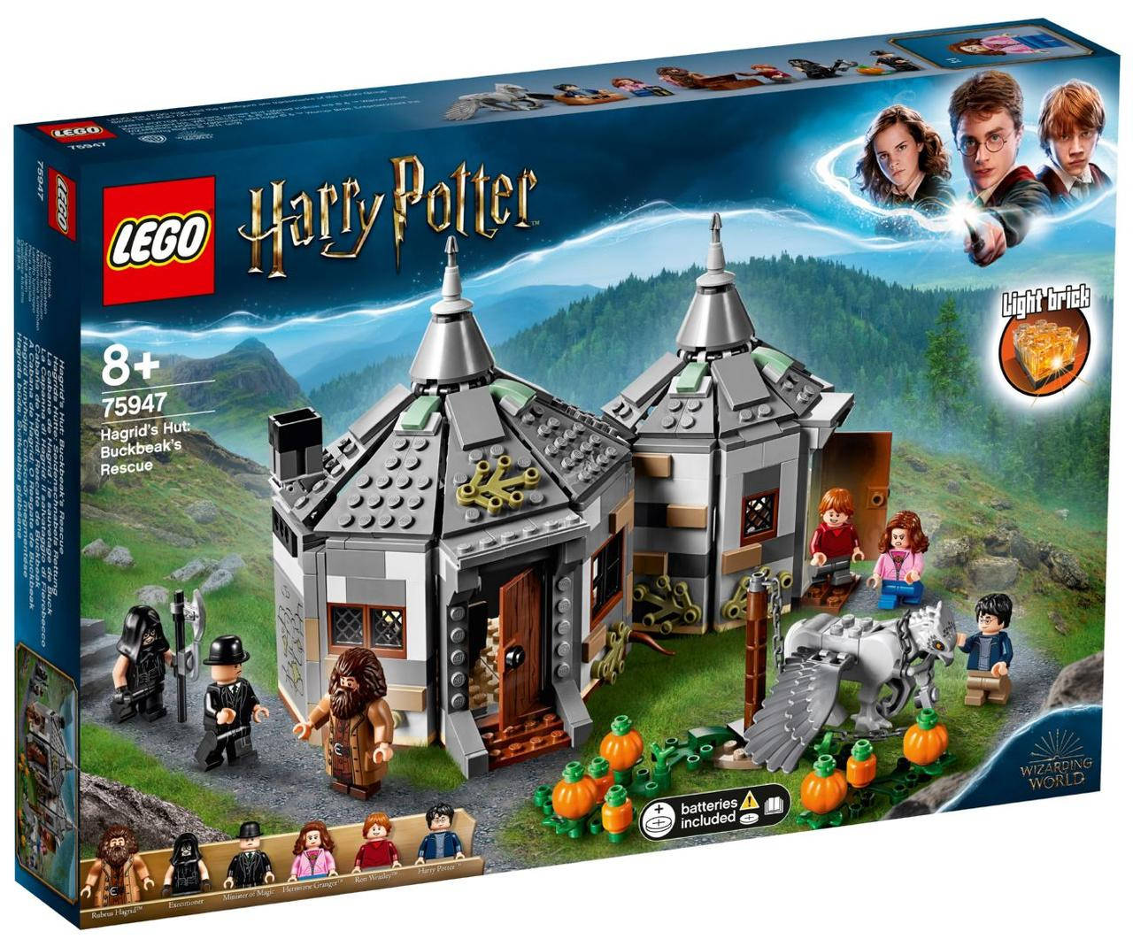 Lego Harry Potter Хижина Хагрида: спасение Клювокрыла 75947
Lego Harry Potter Хижина Хагрида: спасение Клювокрыла 75947