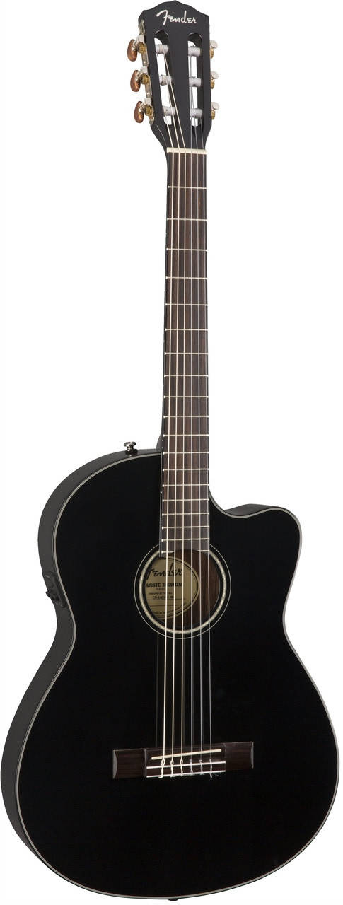 Классическая гитара со звукоснимателем FENDER CN-140SCE BLK (Кейс в комплекте), Черный
Классическая гитара со звукоснимателем FENDER CN-140SCE BLK (Кейс в комплекте), Черный