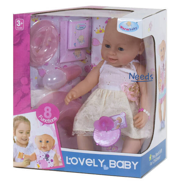 Пупс интерактивный Warm Baby 42 см 8 функций кукла для девочки с горшком и аксессуарами (9924)
Пупс интерактивный Warm Baby 42 см 8 функций кукла для девочки с горшком и аксессуарами (9924)