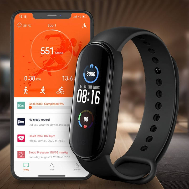 Умные часы фитнес браслет трекер Smart Band M6 с пульсом тонометром и шагомером с защитой от воды
Умные часы фитнес браслет трекер Smart Band M6 с пульсом тонометром и шагомером с защитой от воды