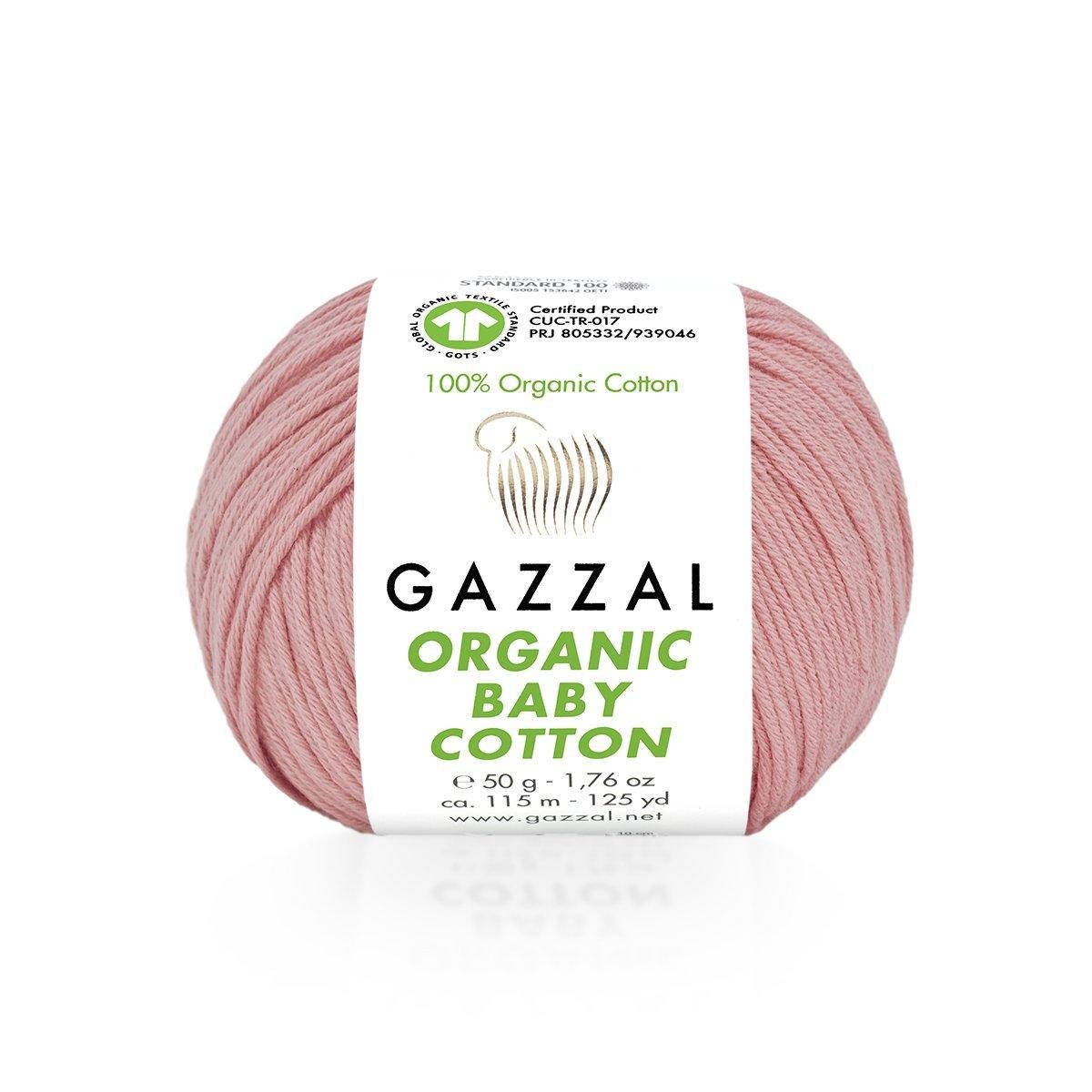 Gazzal Organic Baby Cotton № 425 розовый
Gazzal Organic Baby Cotton № 425 розовый