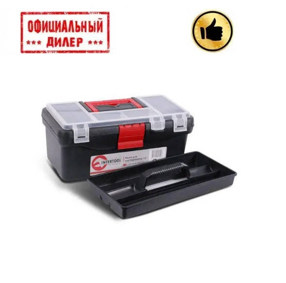 Ящик для инструмента INTERTOOL BX-0125
Ящик для инструмента INTERTOOL BX-0125