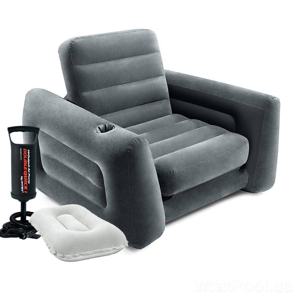 Надувное кресло трансформер Intex Серия: Air Furnitur, 224 х 117 х 66 см, с ручным насосом и подушкой , черное, Черный
Надувное кресло трансформер Intex Серия: Air Furnitur, 224 х 117 х 66 см, с ручным насосом и подушкой , черное, Черный