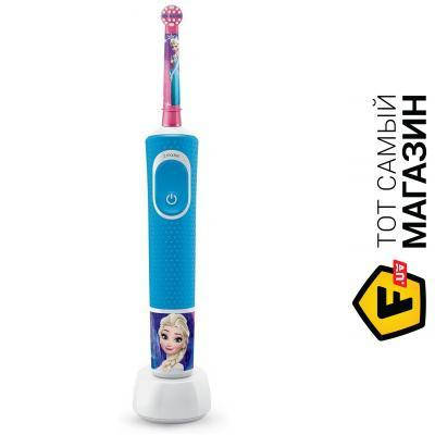 Зубная щетка детская Oral-B D100.413.2K Frozen - возвратно-вращательная электрическая, аккумулятор
Зубная щетка детская Oral-B D100.413.2K Frozen - возвратно-вращательная электрическая, аккумулятор