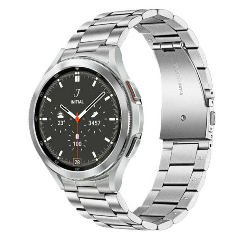 Металлический ремешок Primolux для часов Samsung Galaxy Watch 4 Classic 46mm SM-R890 / SM-R895 - Silver
Металлический ремешок Primolux для часов Samsung Galaxy Watch 4 Classic 46mm SM-R890 / SM-R895 - Silver