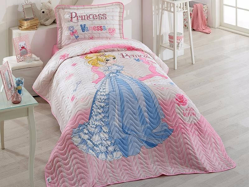 Покрывало подростковое стеганное хлопковое с наволочкой Aran Clasy 180x240 Vanessa, Розовый
Покрывало подростковое стеганное хлопковое с наволочкой Aran Clasy 180x240 Vanessa, Розовый