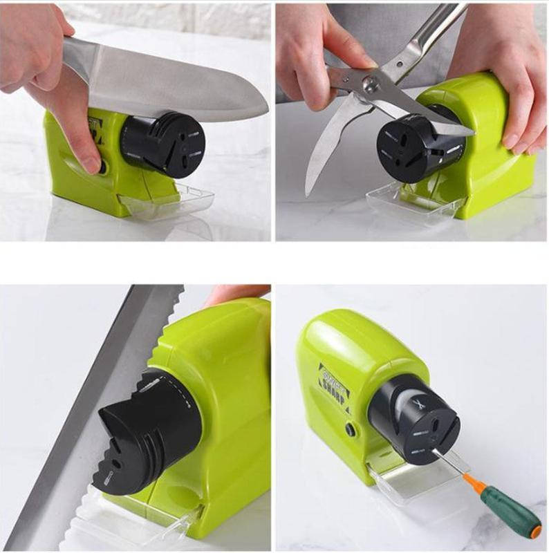 Электрическая точилка для ножей и ножниц Swifty Sharp от батареек
Электрическая точилка для ножей и ножниц Swifty Sharp от батареек