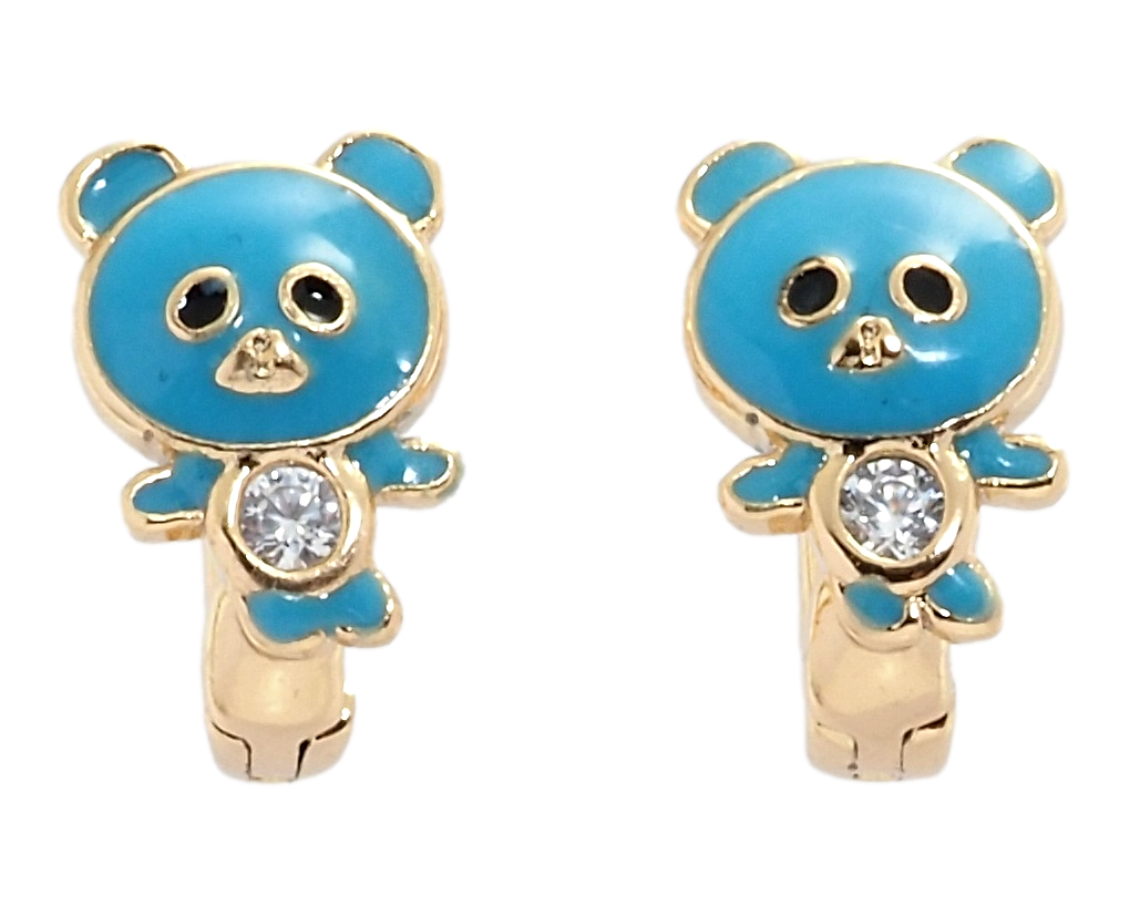 Серьги Xuping Позолота 18K колечки "Мишки с покрытием голубой эмалью и цирконием" узор на одну сторону
Серьги Xuping Позолота 18K колечки "Мишки с покрытием голубой эмалью и цирконием" узор на одну сторону