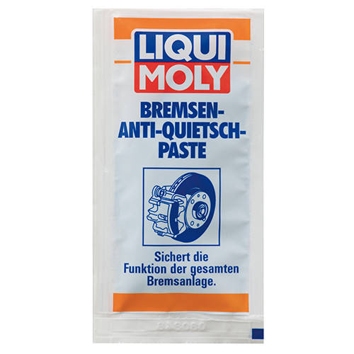 Смазка синтетическая для тормозной системы LIQUI MOLY Bremsen-Anti-Quietsch-Paste 10мл 151080
Смазка синтетическая для тормозной системы LIQUI MOLY Bremsen-Anti-Quietsch-Paste 10мл 151080