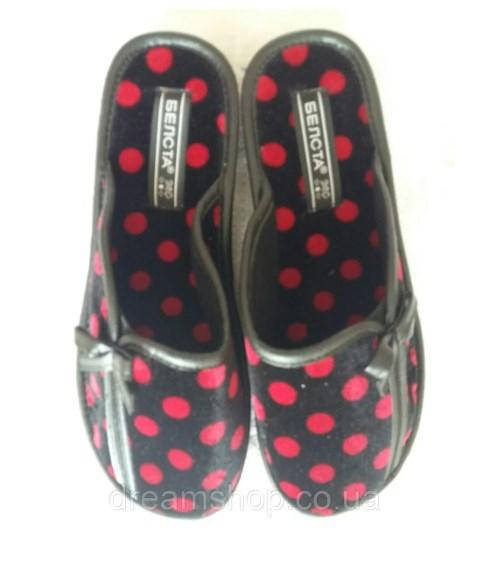 Домашние тапочки Белста горох 41, Черный 
Домашние тапочки Белста горох 41, Черный
