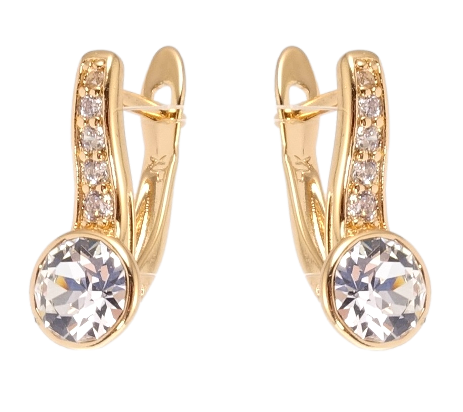 Серьги Xuping Позолота 18K с кр-ми Swarovski английский замок "Кристаллы Clear с цирконием"
Серьги Xuping Позолота 18K с кр-ми Swarovski английский замок "Кристаллы Clear с цирконием"