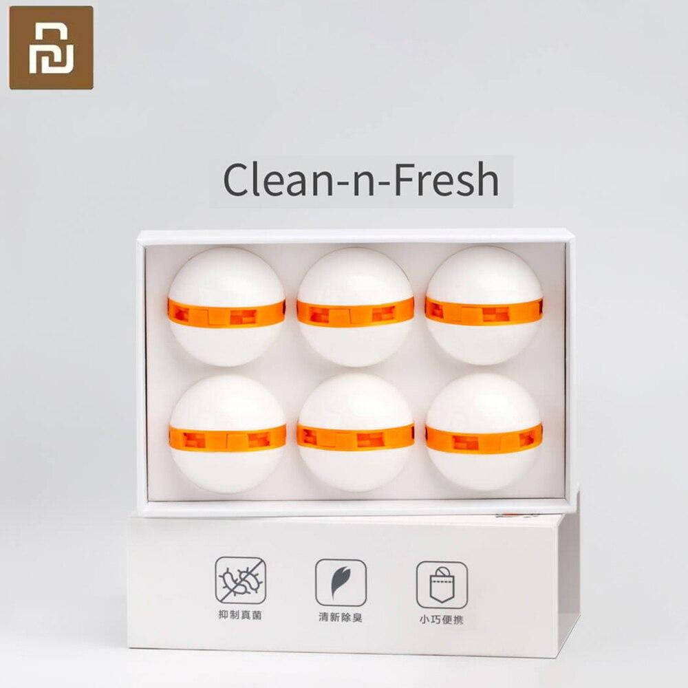 Дезодорант для устранения запаха в обуви Xiaomi Youpin Clean-n-Fresh Ball (6 шариков в упаковке)
Дезодорант для устранения запаха в обуви Xiaomi Youpin Clean-n-Fresh Ball (6 шариков в упаковке)
