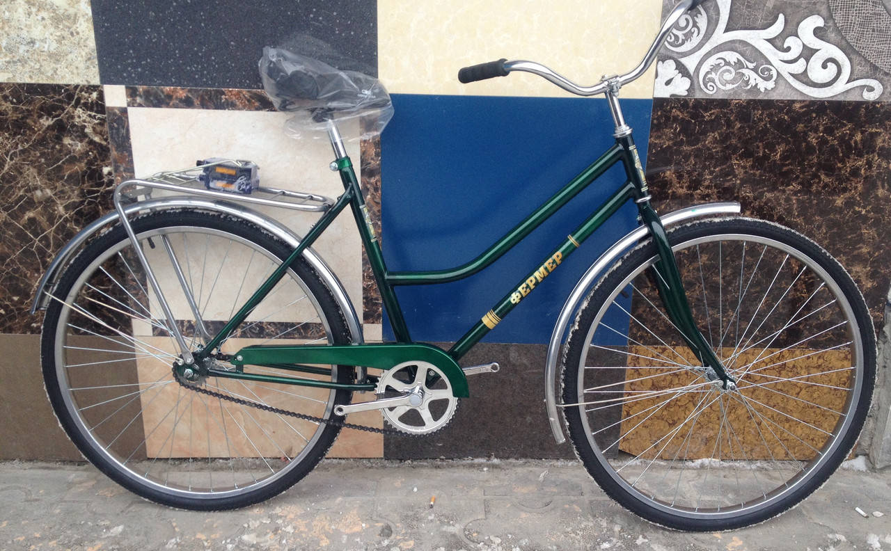 Велосипед дорожный 28 Фермер МВЗ (Украина, Харьков) Fermer
Велосипед дорожный 28 Фермер МВЗ (Украина, Харьков) Fermer