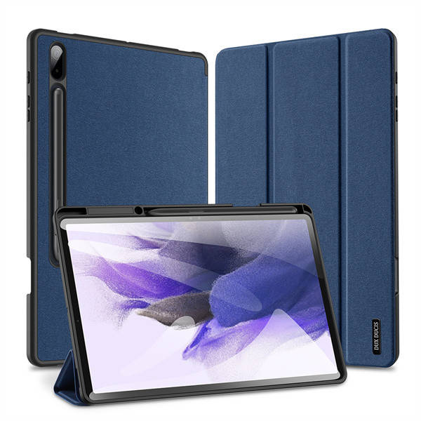 Чехол книжка DUX DUCIS Domo Series для Samsung Galaxy Tab S7 FE T730 12.4'' Blue, Синий 
Чехол книжка DUX DUCIS Domo Series для Samsung Galaxy Tab S7 FE T730 12.4'' Blue, Синий