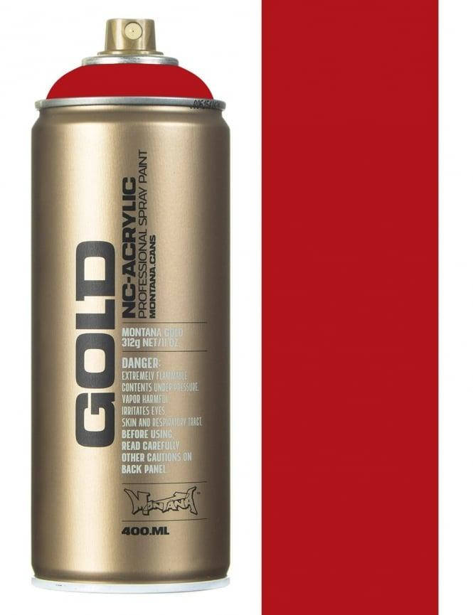 Аэрозольная краска Montana Gold S3020 Кроваво-красный Кент шок (Shock Kent Bl. Red) 400 мл
Аэрозольная краска Montana Gold S3020 Кроваво-красный Кент шок (Shock Kent Bl. Red) 400 мл